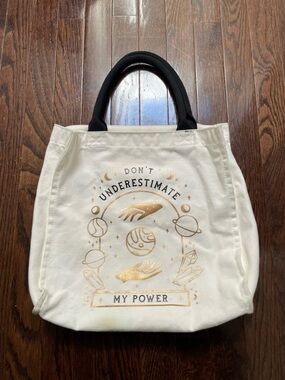 Motivational witchy tote bag